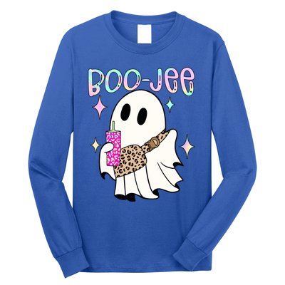 Boojee Boojee Ghost Halloween Witch Fall Purse Humor Great Gift Long Sleeve Shirt