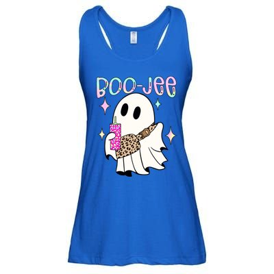 Boojee Boojee Ghost Halloween Witch Fall Purse Humor Great Gift Ladies Essential Flowy Tank