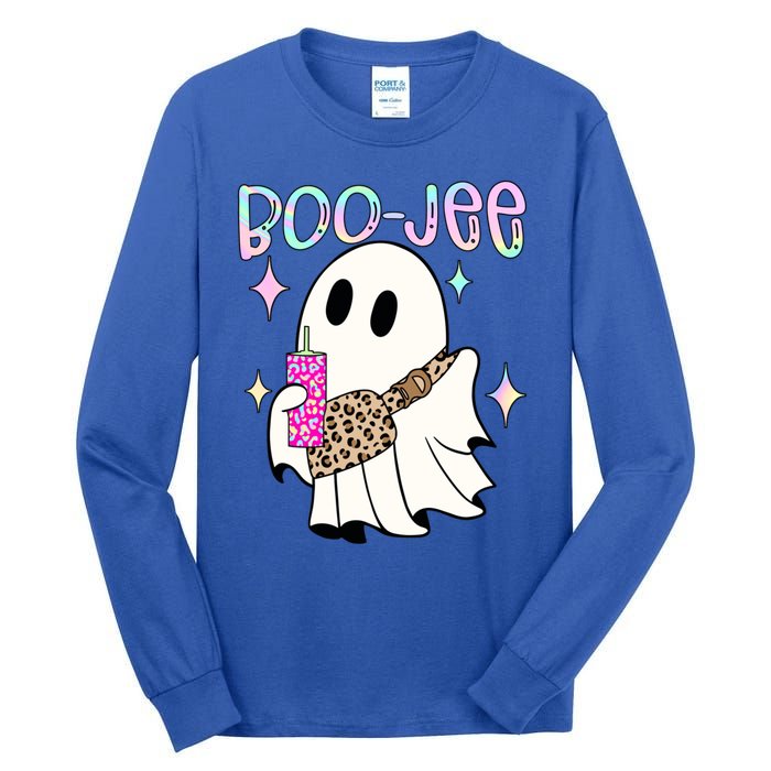 Boojee Boojee Ghost Halloween Witch Fall Purse Humor Great Gift Tall Long Sleeve T-Shirt