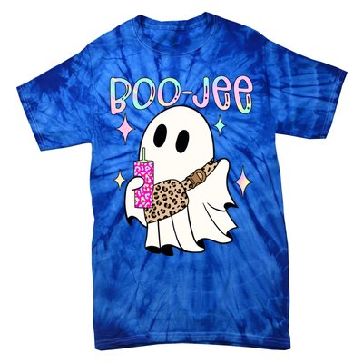 Boojee Boojee Ghost Halloween Witch Fall Purse Humor Great Gift Tie-Dye T-Shirt