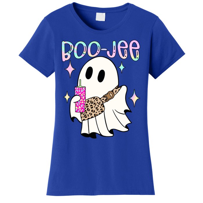 Boojee Boojee Ghost Halloween Witch Fall Purse Humor Great Gift Women's T-Shirt