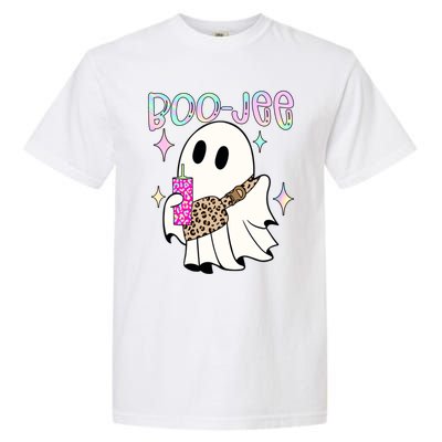 Boojee Boojee Ghost Halloween Witch Fall Purse Humor Great Gift Garment-Dyed Heavyweight T-Shirt