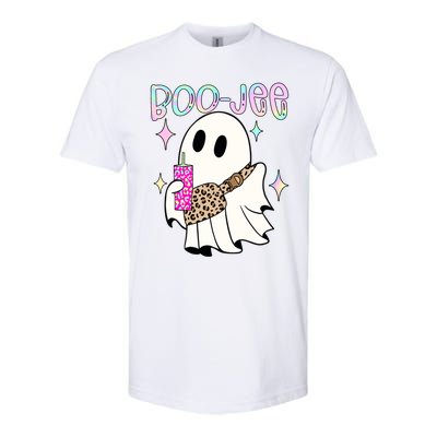 Boojee Boojee Ghost Halloween Witch Fall Purse Humor Great Gift Softstyle® CVC T-Shirt