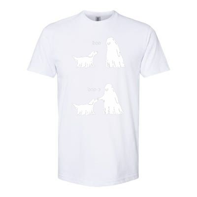 Boo Boop Ghost And Dog Softstyle® CVC T-Shirt