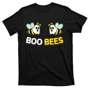 Boo Bees Ghost Funny Halloween Matching Couple Costume Party T-Shirt