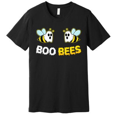 Boo Bees Ghost Funny Halloween Matching Couple Costume Party Premium T-Shirt