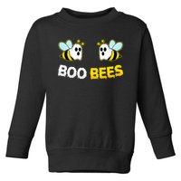 Boo Bees Ghost Funny Halloween Matching Couple Costume Party Toddler Sweatshirt