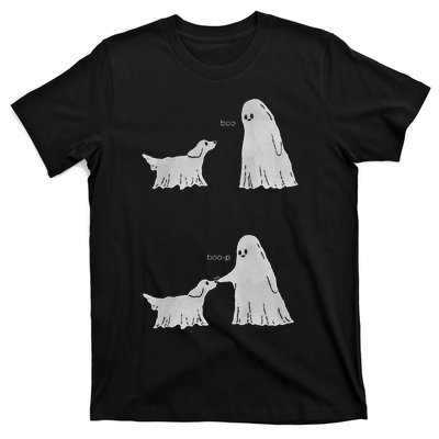 Boo Boop Ghost Dog Halloween T-Shirt