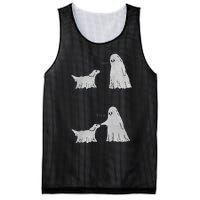 Boo Boop Ghost Dog Halloween Mesh Reversible Basketball Jersey Tank