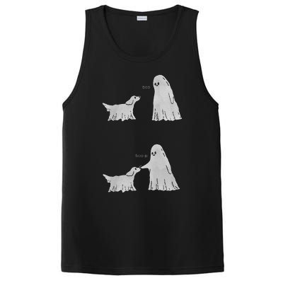 Boo Boop Ghost Dog Halloween PosiCharge Competitor Tank