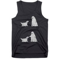 Boo Boop Ghost Dog Halloween Tank Top