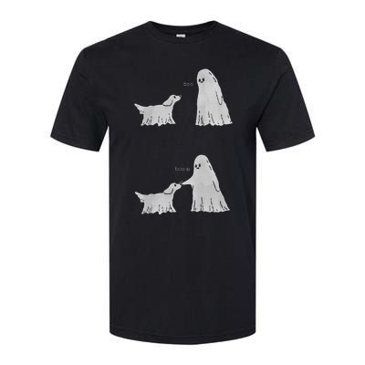 Boo Boop Ghost Dog Halloween Softstyle CVC T-Shirt