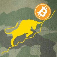 Bitcoin Bull Graph Bullish BTC Crypto Legacy Tie Dye Trucker Hat
