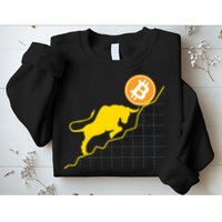 Bitcoin Bull Graph Bullish BTC Crypto Sweatshirt