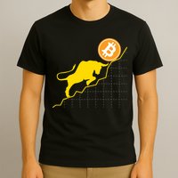 Bitcoin Bull Graph Bullish BTC Crypto T-Shirt