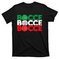 Bocce Ball Game Enthusiast Lawn Bowling Boule Boccia T-Shirt