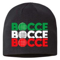 Bocce Ball Game Enthusiast Lawn Bowling Boule Boccia Sustainable Beanie