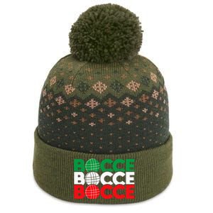 Bocce Ball Game Enthusiast Lawn Bowling Boule Boccia The Baniff Cuffed Pom Beanie