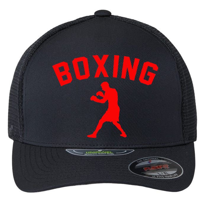 Boxing Boxer Gift Boxing Fan Boxing Trainer Boxing Coach Flexfit Unipanel Trucker Cap