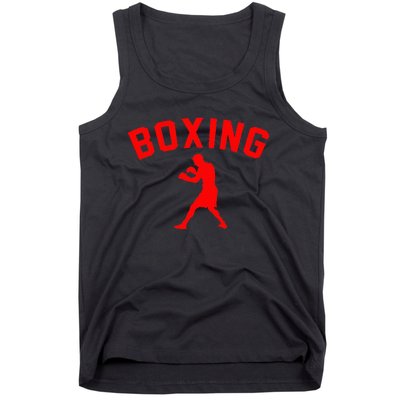 Boxing Boxer Gift Boxing Fan Boxing Trainer Boxing Coach Tank Top