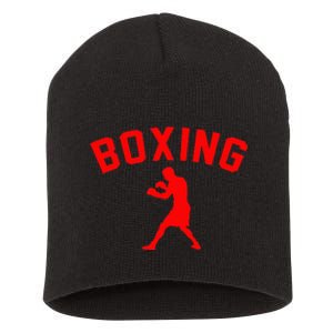 Boxing Boxer Gift Boxing Fan Boxing Trainer Boxing Coach Short Acrylic Beanie