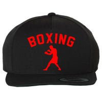 Boxing Boxer Gift Boxing Fan Boxing Trainer Boxing Coach Wool Snapback Cap