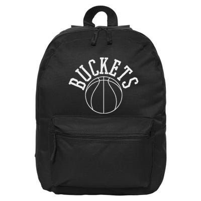 Baller Basketball Get Buckets Art I Get Buckets 16 in Basic Backpack