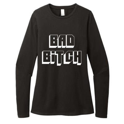 Bad Bitch Gift Womens CVC Long Sleeve Shirt