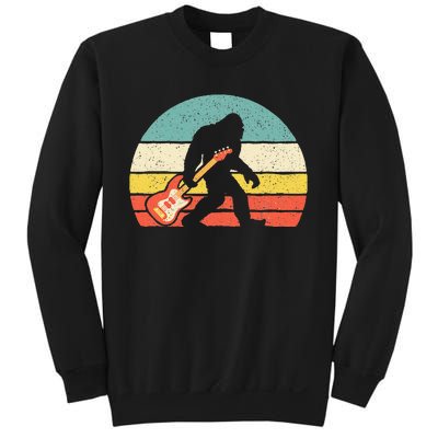 Bigfoot Bass Guitar Bass Player Bassist Music Guitarist Sweatshirt