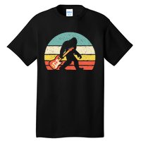 Bigfoot Bass Guitar Bass Player Bassist Music Guitarist Tall T-Shirt