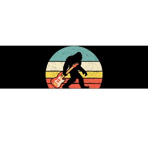 Bigfoot Bass Guitar Bass Player Bassist Music Guitarist Bumper Sticker