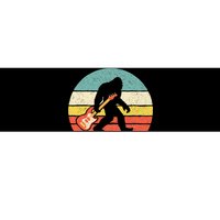 Bigfoot Bass Guitar Bass Player Bassist Music Guitarist Bumper Sticker