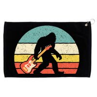 Bigfoot Bass Guitar Bass Player Bassist Music Guitarist Grommeted Golf Towel