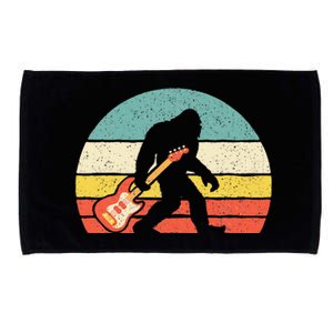 Bigfoot Bass Guitar Bass Player Bassist Music Guitarist Microfiber Hand Towel