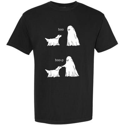 Boo Boop Ghost And Dog Garment-Dyed Heavyweight T-Shirt