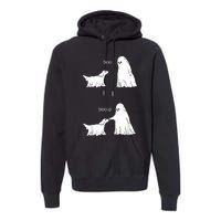 Boo Boop Ghost And Dog Premium Hoodie