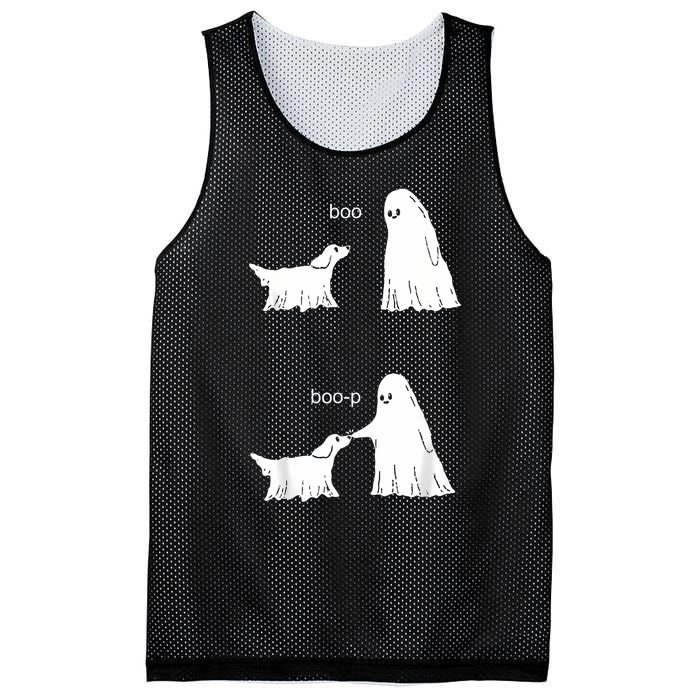 Boo Boop Ghost And Dog Mesh Reversible Basketball Jersey Tank