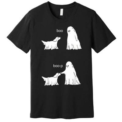 Boo Boop Ghost And Dog Premium T-Shirt