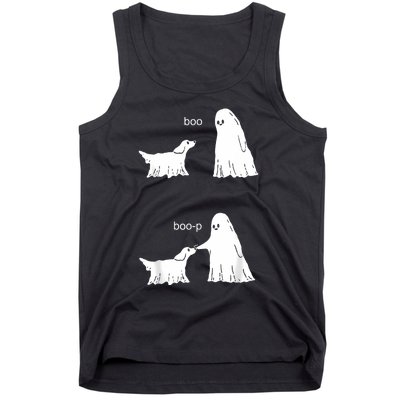 Boo Boop Ghost And Dog Tank Top