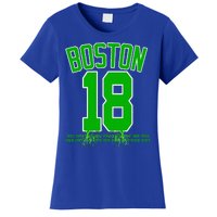 Boston Bleed Green For 18 A Celebration Women's T-Shirt