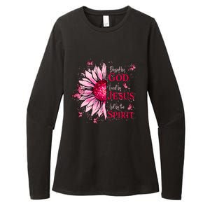 Blessed By God Loved By Jesus Womens CVC Long Sleeve Shirt