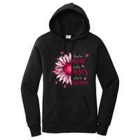 Blessed By God Loved By Jesus Women's Pullover Hoodie