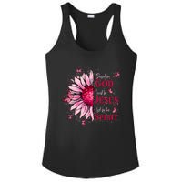 Blessed By God Loved By Jesus Ladies PosiCharge Competitor Racerback Tank