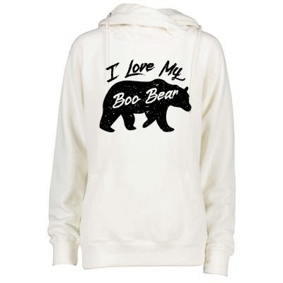 Boo Bear Great Gift Polar Bear Spirit Bear Valentine Cool Gift Womens Funnel Neck Pullover Hood