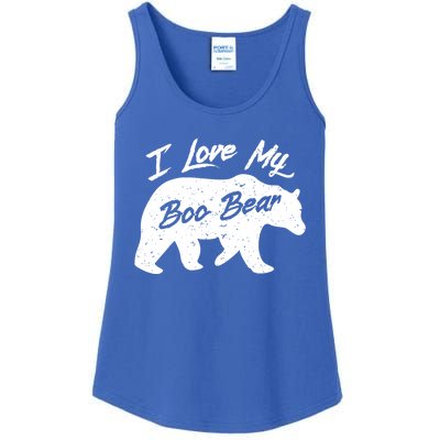 Boo Bear Great Gift Polar Bear Spirit Bear Valentine Cool Gift Ladies Essential Tank