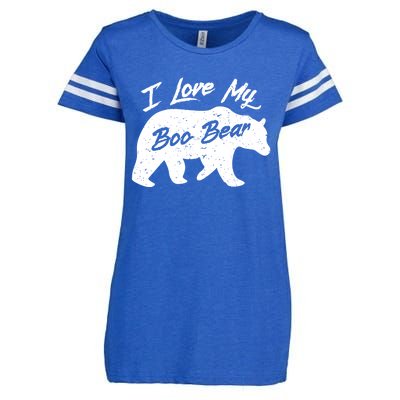 Boo Bear Great Gift Polar Bear Spirit Bear Valentine Cool Gift Enza Ladies Jersey Football T-Shirt