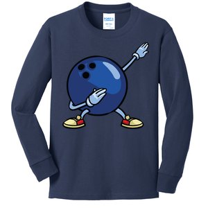 Bowling Ball Gift Pin Men Women Mom Alley Kids Long Sleeve Shirt