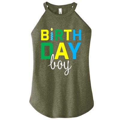 Birthday Boy Gift Women’s Perfect Tri Rocker Tank