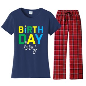 Birthday Boy Gift Women's Flannel Pajama Set