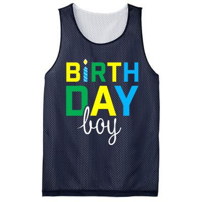 Birthday Boy Gift Mesh Reversible Basketball Jersey Tank